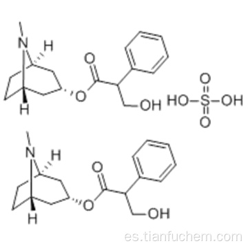 Sulfato de atropina CAS 55-48-1